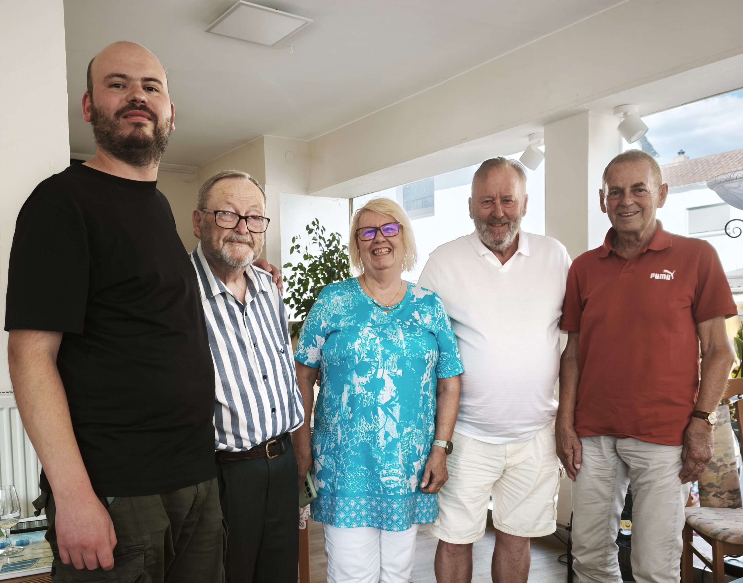 Vorstand und Ehrengäste bei der Jubiläumsfeier